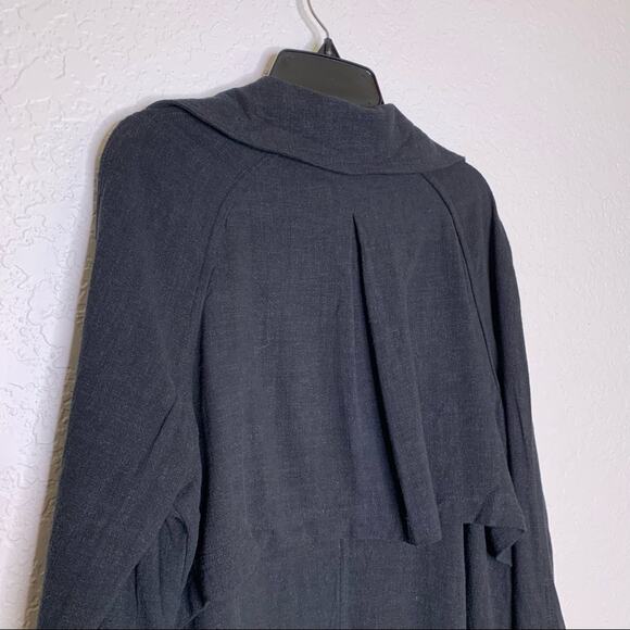 Rachel Pally black linen blend duster jacket size Small - Picture 6 of 16